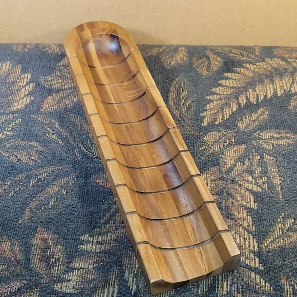 Threshold Acacia Wooden Baguette Cutting Board 17.5" X 4" - Picture 1 of 6